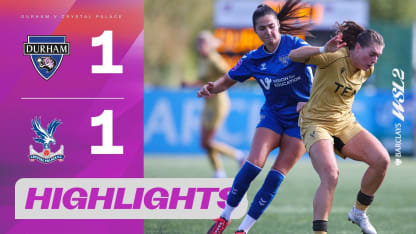 image: Late Equaliser Earns Palace a Point | Durham v Crystal Palace Highlights | Barclays WSL 2 25/26