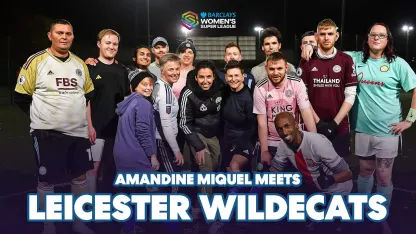 image: Amandine Miquel Meets Leicester Wildecats | Barclays WSL 2024-25