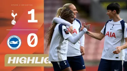 image: Tandberg Bags The Goods For Spurs | Tottenham Hotspur v Brighton | Highlights | Barclays WSL 25/26