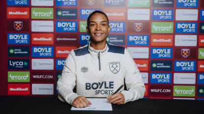 image: Estelle Cascarino joins the Hammers on loan