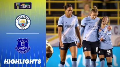 image: Rose, Hasegawa & Miedema Strike for City | Man City v Everton | Subway Women's League Cup 25/26