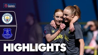 image: Twins Combine For Stunning Equaliser | Manchester City v Everton Highlights | Barclays WSL 2024-25