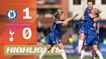 image: Keira Walsh keeps Chelsea on top | Chelsea v Tottenham Highlights | Barclays WSL 25/26