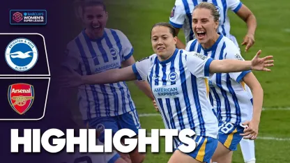 image: Brighton Stun Arsenal with Emphatic Victory! 💥 | Brighton v Arsenal Highlights Barclays WSL 2024-25