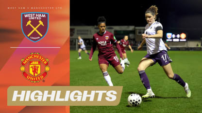 image: West Ham Hold Man United To A Draw | West Ham v Manchester United Highlights | Barclays WSL 25/26