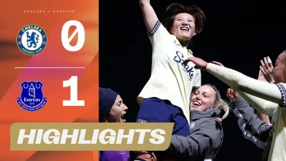 image: 😱 Toffees End Chelsea's 34-Game Unbeaten Run! | Chelsea v Everton Highlights | Barclays WSL 2025-26