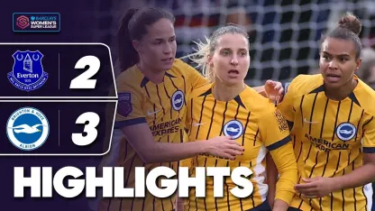 image: Parris Pinches Win In Stoppage Time | Everton v Brighton And Hove Albion | Barclays WSL 2024-25