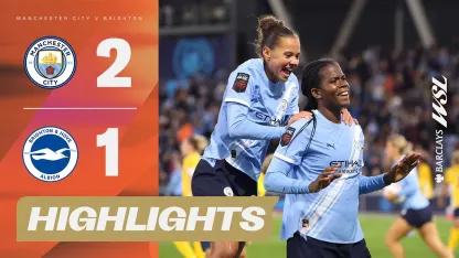 image: Hasegawa Seals Comeback | Manchester City v Brighton & Hove Albion Highlights | Barclays WSL 25/26