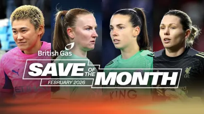 image: 🧤 British Gas Save of the Month Nominees for February | Barclays WSL 25/26