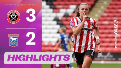 image: Amy Andrews Secures First Win | Sheffield United v Ipswich Town Highlights | Barclays WSL 2 25/26