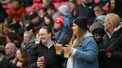 image: Fan Choice and Alcohol In The Bowl Trial expanded to include 14 clubs across both divisions for 2025-26 campaign