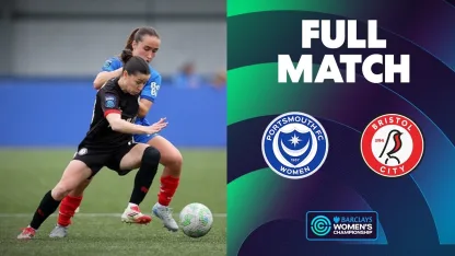 image: Full Match: Portsmouth v Bristol City | Barclays Women’s Championship 24/25
