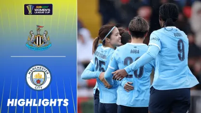 image: Penalty Drama after Six-Goal Thriller! | Newcastle United v Man City Highlights | Subway WLC 25/26