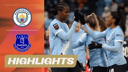 image: Kerolin and Miedema Keep City's Lead Intact! | Manchester City v Everton | Barclays WSL 25/26
