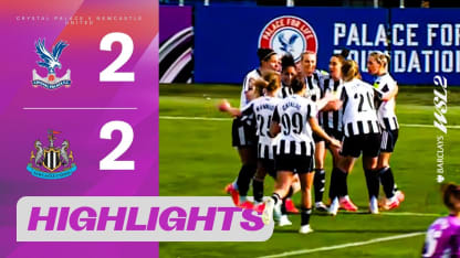 image: Gautrat Saves Magpies At The Death! | Crystal Palace v Newcastle | Barclays WSL 2 25/26