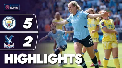 image: Knaak & Nicoli Stars Goals! | Manchester City v Crystal Palace Highlights | Barclays WSL 2024-25