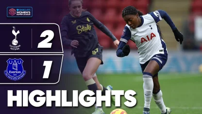 image: Beth Bags A Brace | Tottenham Hotspur v Everton Highlights | Barclays WSL 2024-25