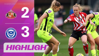 image: 😱 Portsmouth Win with Two Stoppage-Time Goals! | Sunderland v Portsmouth | Barclays WSL 2 25/26