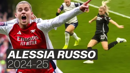 image: 💥 Every Alessia Russo Goal 24/25 | Barclays WSL