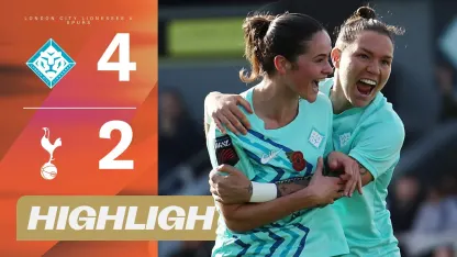 image: First Barclays WSL Goals For Godfrey! | London City v Spurs Highlights | Barclays WSL 25/26