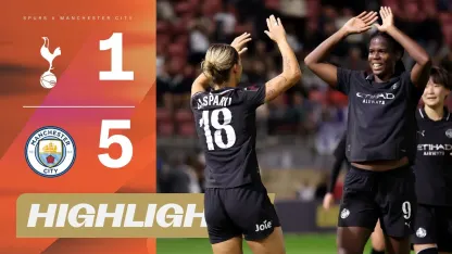 image: Man City Score Five! | Tottenham Hotspur v Manchester City Highlights| Barclays WSL 25/26