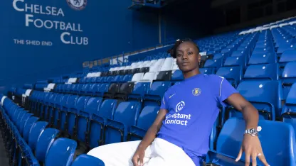 image: Melvine Malard signs for Chelsea