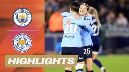 image: Manchester City Put On A Show! | Manchester City v Leicester City Highlights | Barclays WSL 25/26