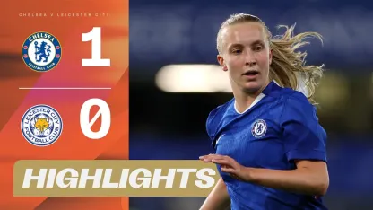 image: Beever-Jones Shines Again! | Chelsea v Leicester City Highlights| Barclays WSL 25/26
