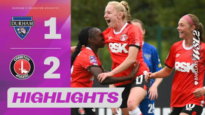 image: Kenney & Fitzgerald Strike Back | Durham v Charlton Athletic Highlights | BWSL 2 25/26