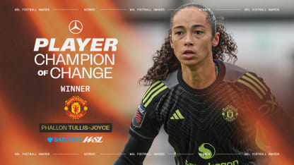 image: Player Champion of Change Presented by Mercedes awarded to Phallon Tullis-Joyce