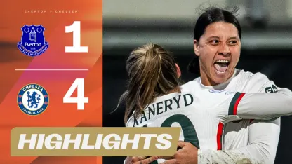 image: Sam Kerr Scores Two! Everton v Chelsea | Barclays WSL 25/26