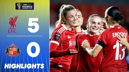 image: 🔥 The Reds Score FIVE! | Liverpool v Sunderland Highlights | Subway Women's League Cup 25/26