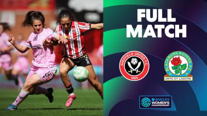 image: Full Match: Sheffield United v Blackburn Rovers | Barclays Women’s Championship 24/25