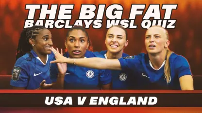 image: ⏱️ Chelsea's Big Fat Quiz 📚 | Barclays WSL 25/26