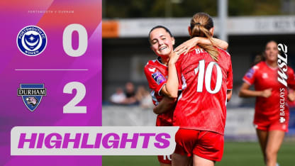 image: Ede & Speckmaier Fire Durham To All Three Points! | Portsmouth v Durham Highlights | Barclays WSL 2