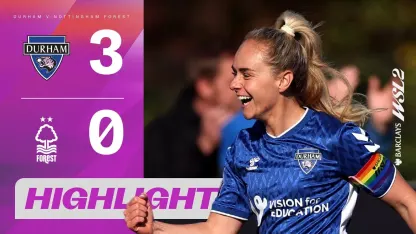 image: Speckmaier Spectacular Goal | Durham v Nottingham Forest | Barclays WSL 2 25/26
