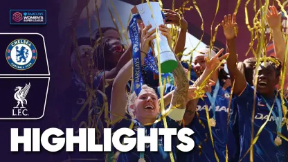 image: Chelsea go INVINCIBLE! 🏆 | Chelsea v Liverpool Highlights | Barclays WSL 2024-25