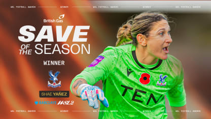 image: BWSL2 Save of the Season Presented by British Gas Winner