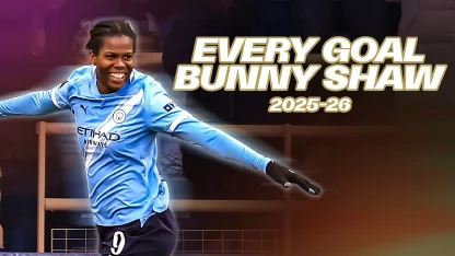 image: ✨ EVERY Bunny Shaw Goal 25/26 | 21 Goals & Golden Boot Winner 💥 | Barclays WSL