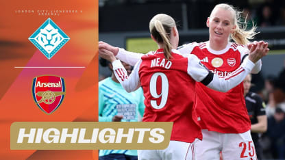 image: Smith & Blackstenius Stars | London City Lionesses v Arsenal Highlights | Barclays WSL 2025-26