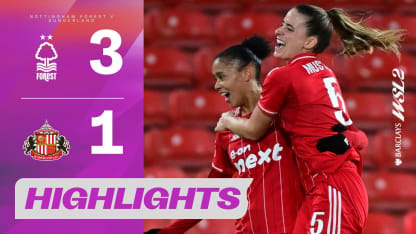 image: Boye-Hlorkah Scores Double! 🔥 | Nottingham Forest v Sunderland | Barclays WSL 2 25/26