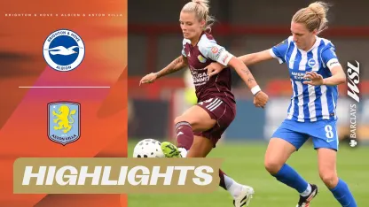 image: Points Shared in Tense Encounter | Brighton & Hove v Aston Villa Highlights | Barclays WSL 25/26