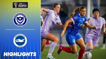 image: Brighton Take All 3 Points! Portsmouth v Brighton Highlights | Subway Women's League Cup 25/26