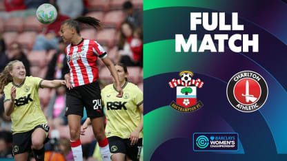 image: FULL MATCH: Southampton v Charlton Athletic | Barclays Women's Championship