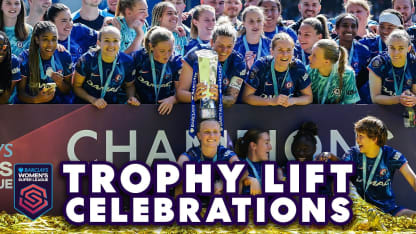 image: 🏆 Full Trophy Lift & Celebrations | CHELSEA CHAMPIONS | Barclays WSL 24/25