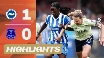 image: Agyemang Makes The Difference! | Brighton & Hove Albion v Everton Highlights | Barclays WSL 25/26