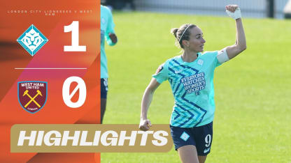 image: Kosovare Asllani Wins It for London City! | London City v West Ham | Barclays WSL 25/26