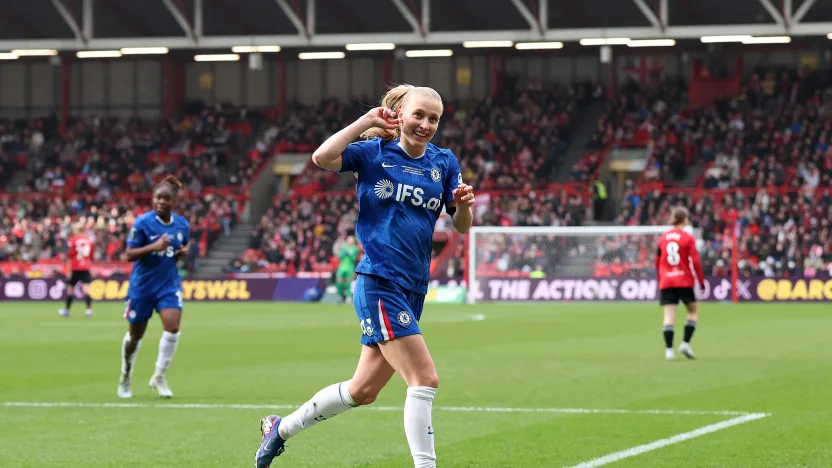 image: 🏆 Chelsea Win Subway Women's League Cup Final! | Chelsea v Manchester United Final Highlights 25/26