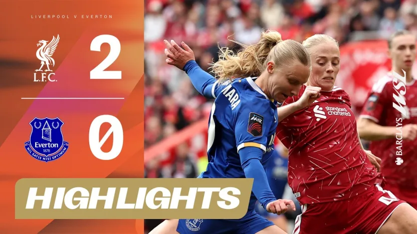 image: Derby Day Magic | Liverpool v Everton | Barclays WSL 25/26