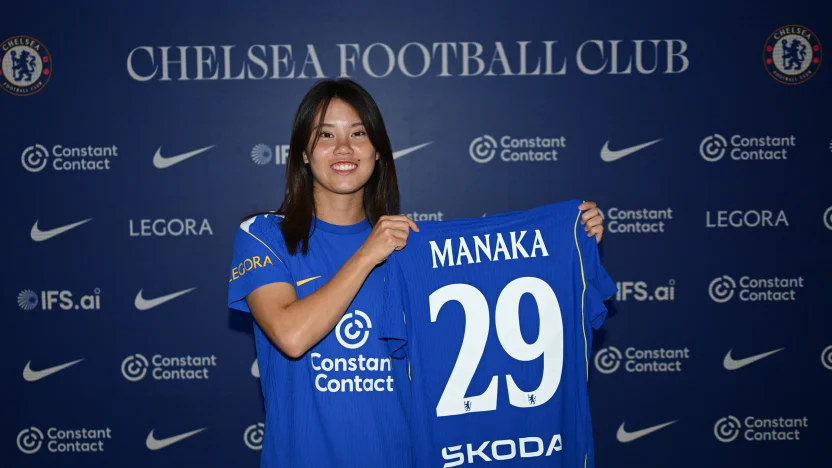 image: Chelsea complete Manaka Matsukubo Transfer